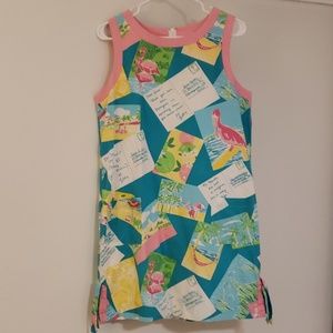 Lilly Pulitzer Postcard Dress Size 10